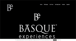 Desktop Screenshot of basqueexperiences.com